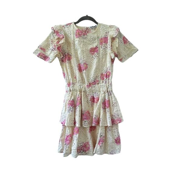 Walter Baker Cassandra Floral Tiered Mini Dress Women’s Size XS - Picture 3 of 8